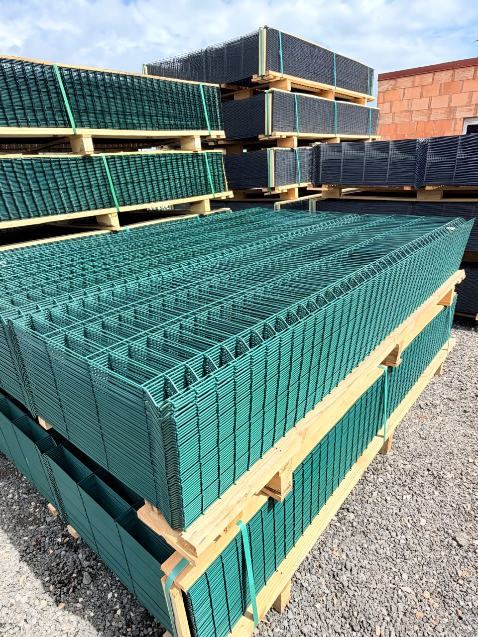 Grillage rigide vert 3
